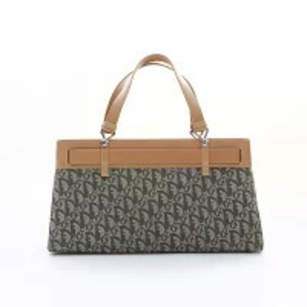 Christian Dior Trotter Handbag Green - Picture 3 of 13